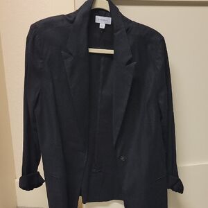Evereve Women's Charcoal Blazer